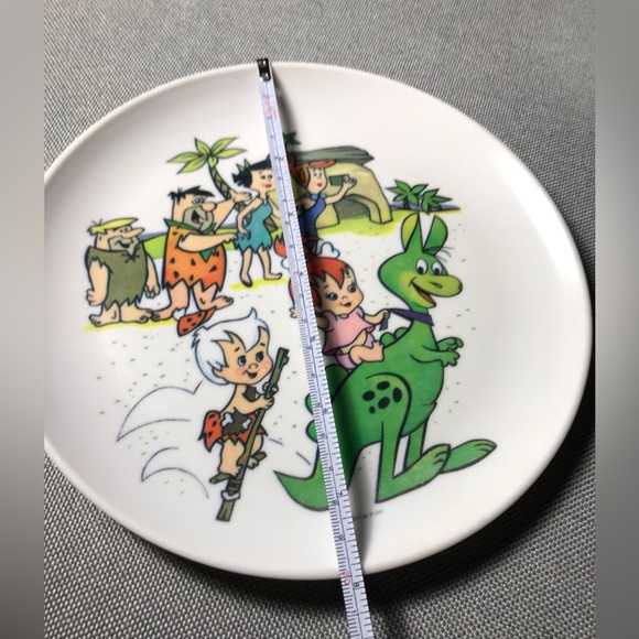 Vintage 60’s Flintstones 3 piece plastic place setting. - Picture 12 of 13
